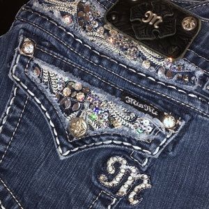 Miss Me Easy Skinny Sequined Jeans